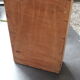 Small toilet furniture or pharmacy with art deco mirror