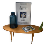 Coffee table with compass legs