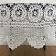 Nappe crochet coton vintage ancienne