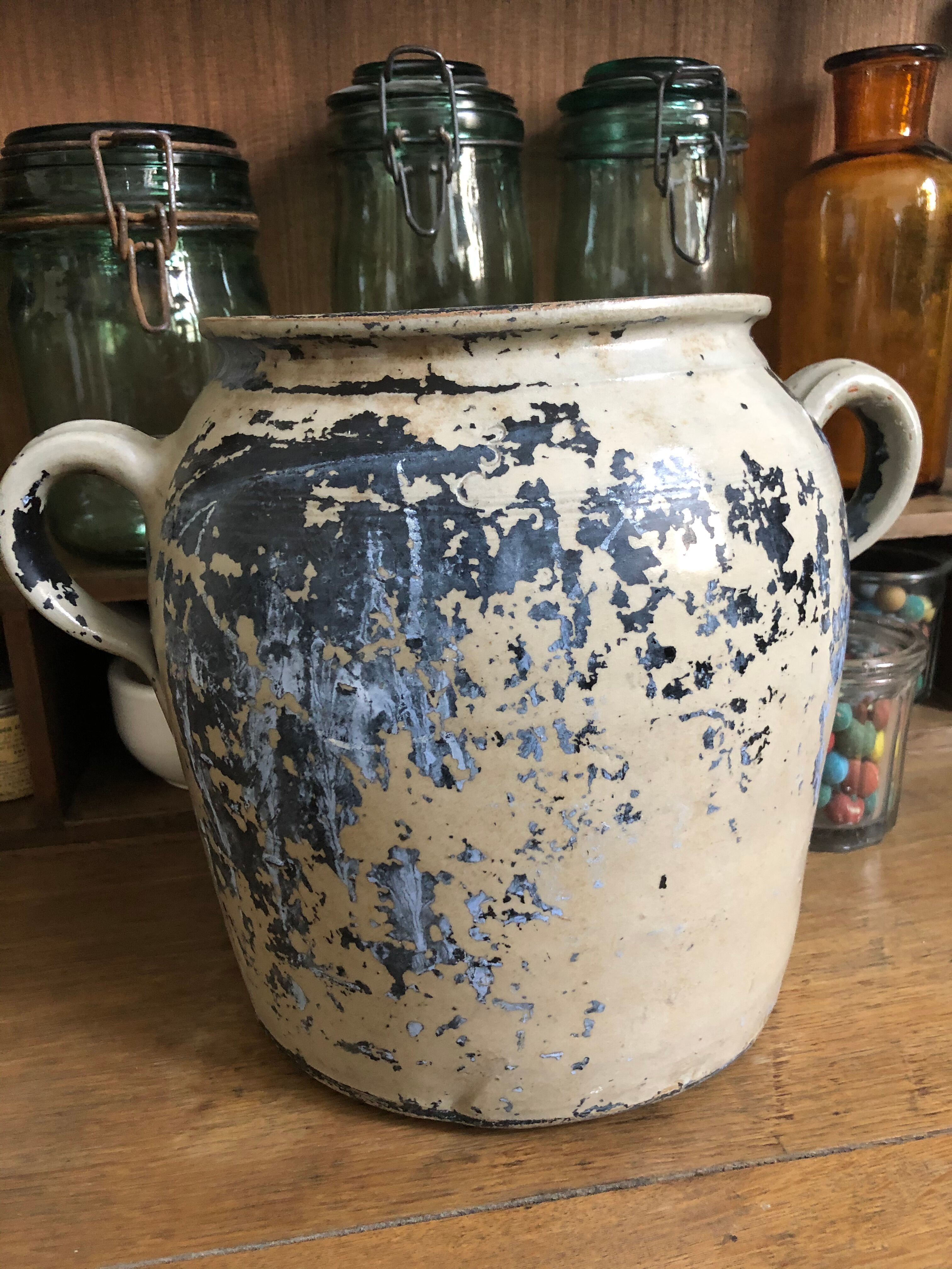 Old sandstone pot