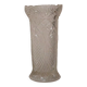Glass vase, chiseled pattern