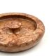 Angelo Mangiarotti style red marble centerpiece / bowl, Knoll Int. Italy 1970s