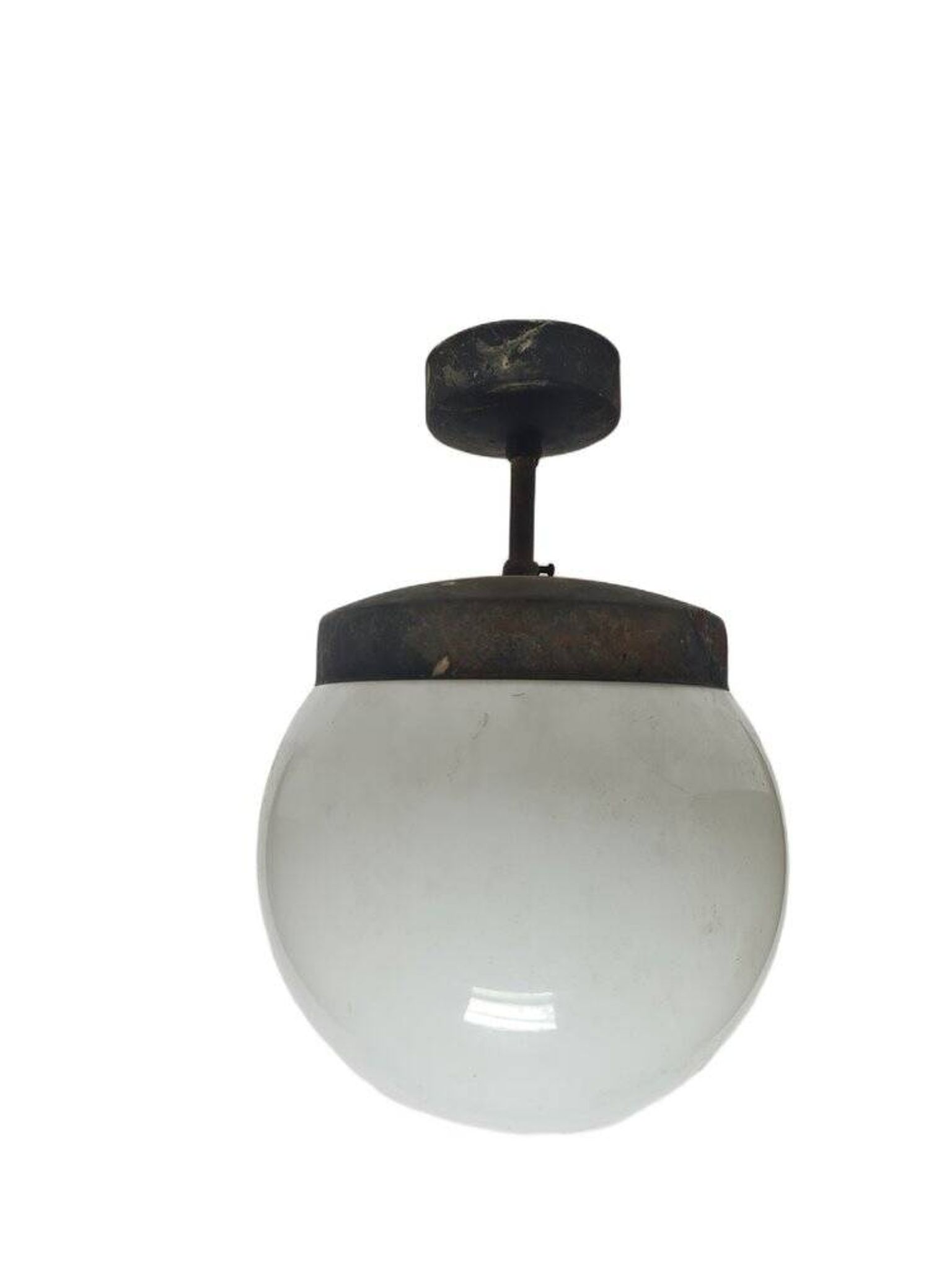 Lampe suspendue Art Déco, Pologne, années 1950