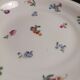 Mid-20th century porcelain soup plate with heel, brand to be identified