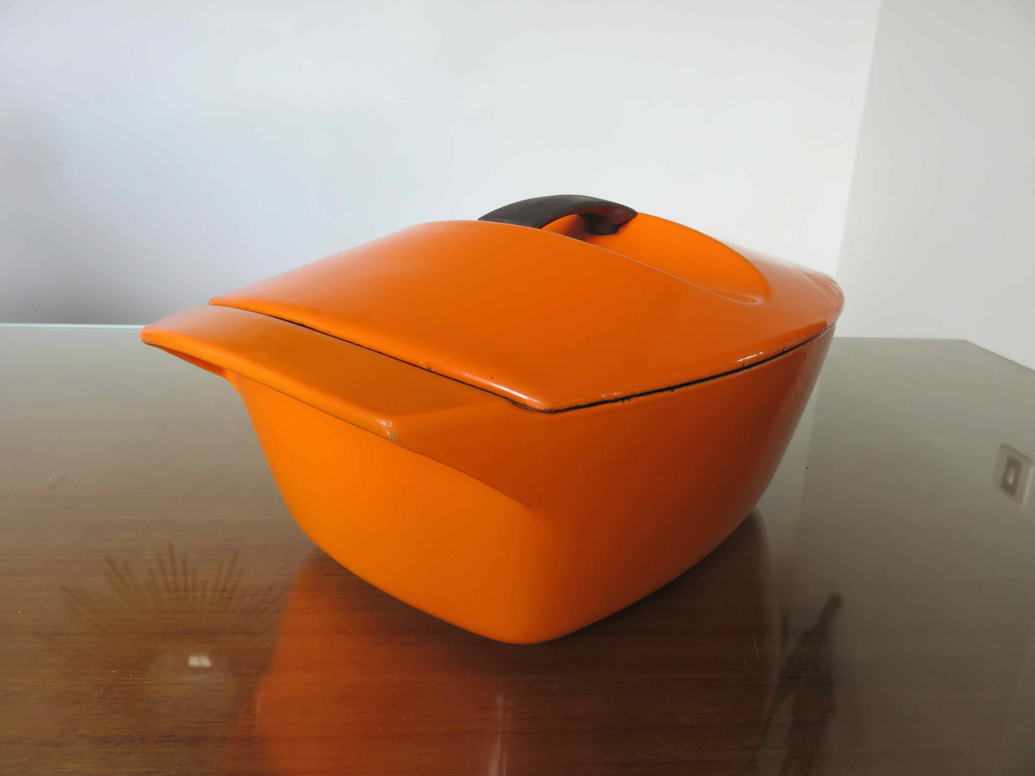 Cocotte " Raymond Loewy " Le Creuset 70s