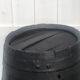 Black wood barrel