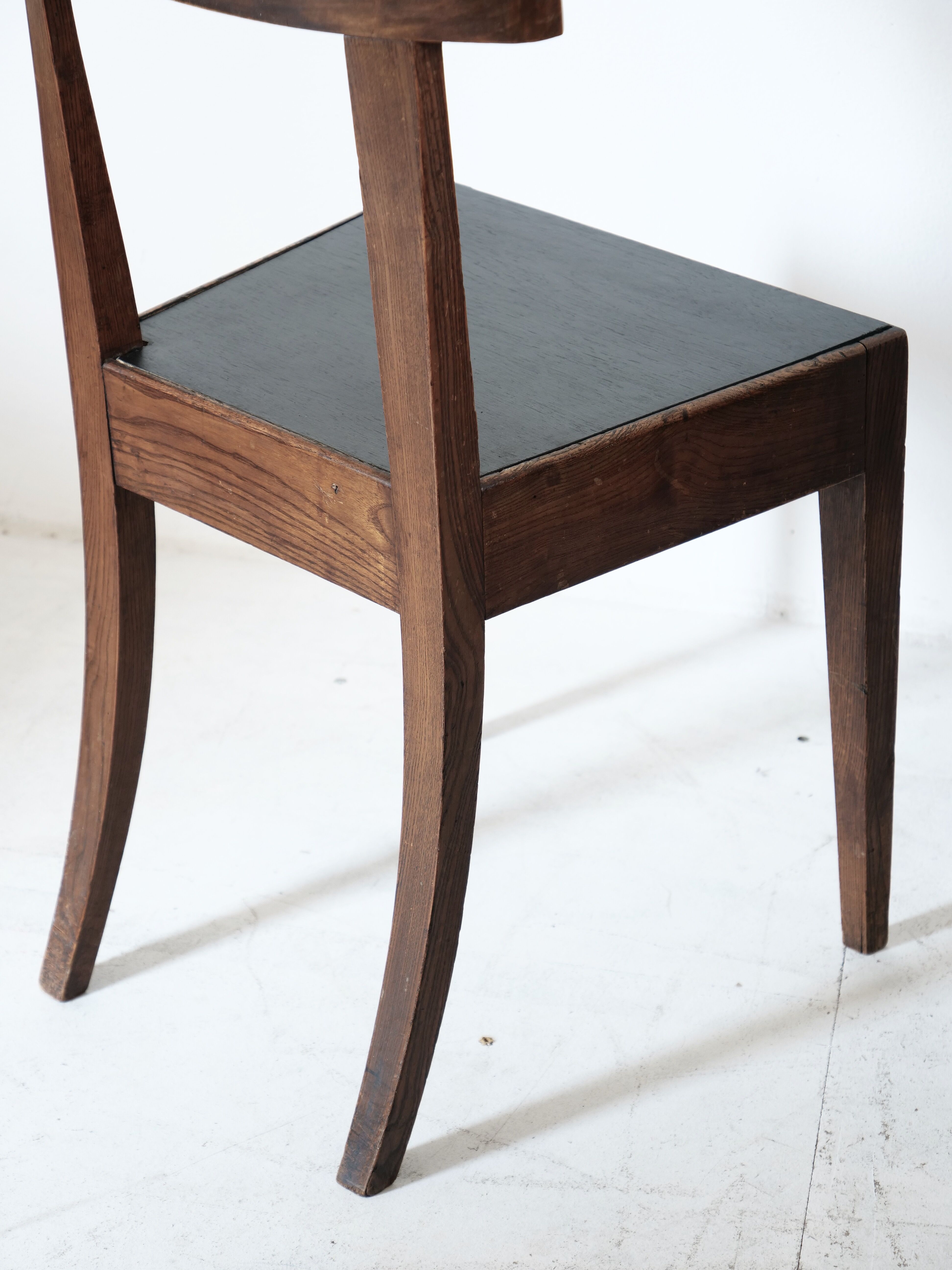 Old wooden chair