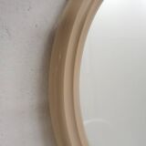 Small mid-century round polyester mirror, The Netherlands 1960's