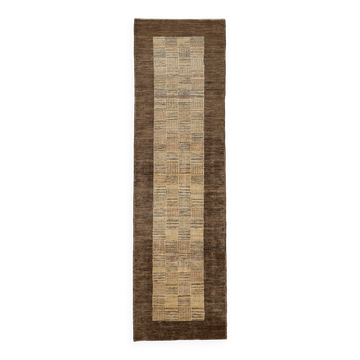 Tapis Oushak en laine noué à la main turc 80 cm x 278 cm