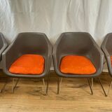 4 armchairs by Robin Day for Hille & made - 1967