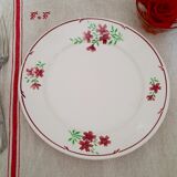 Assiettes plates dépareillées