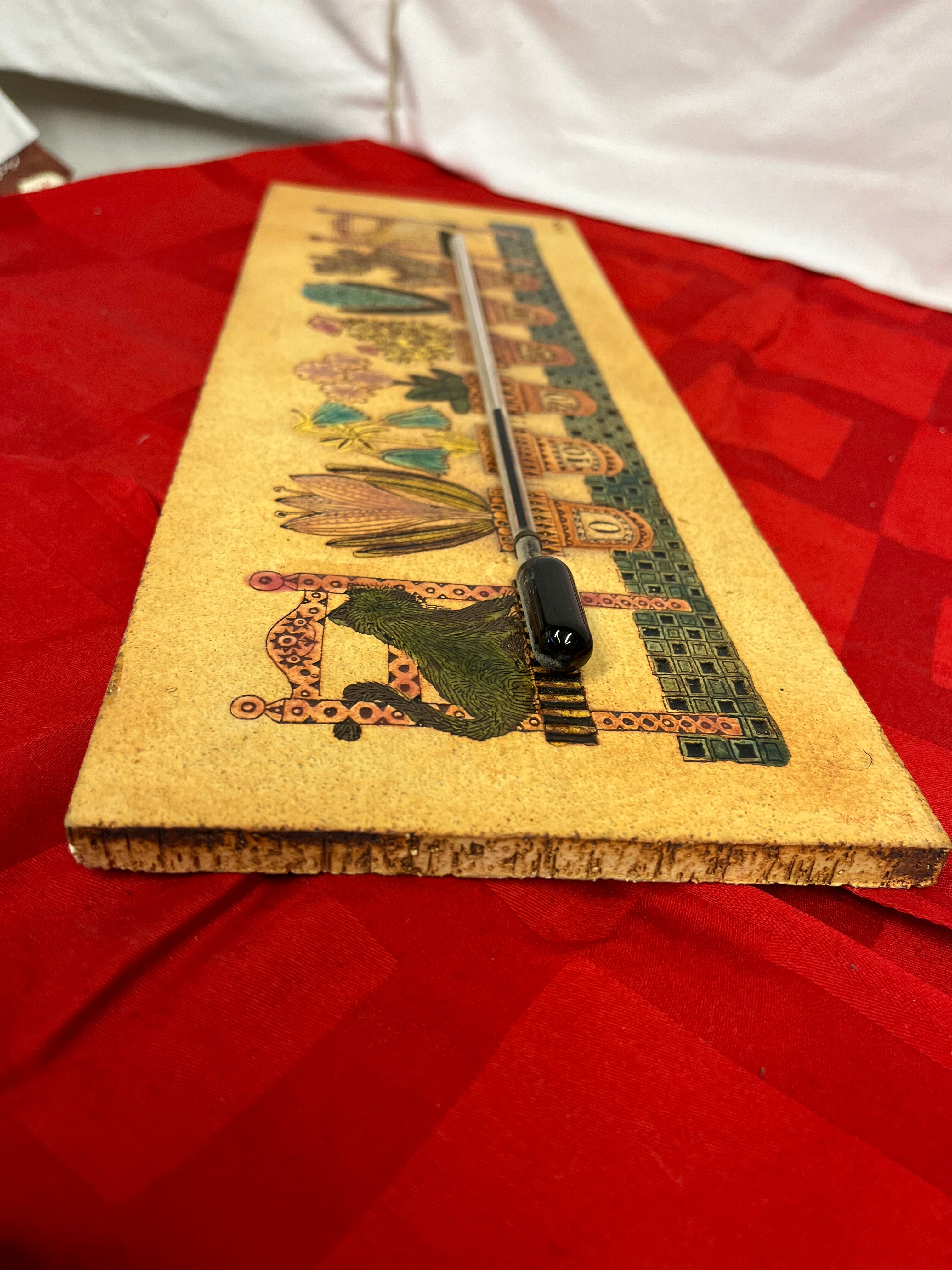 Wall thermometer earthenware Roger Capron