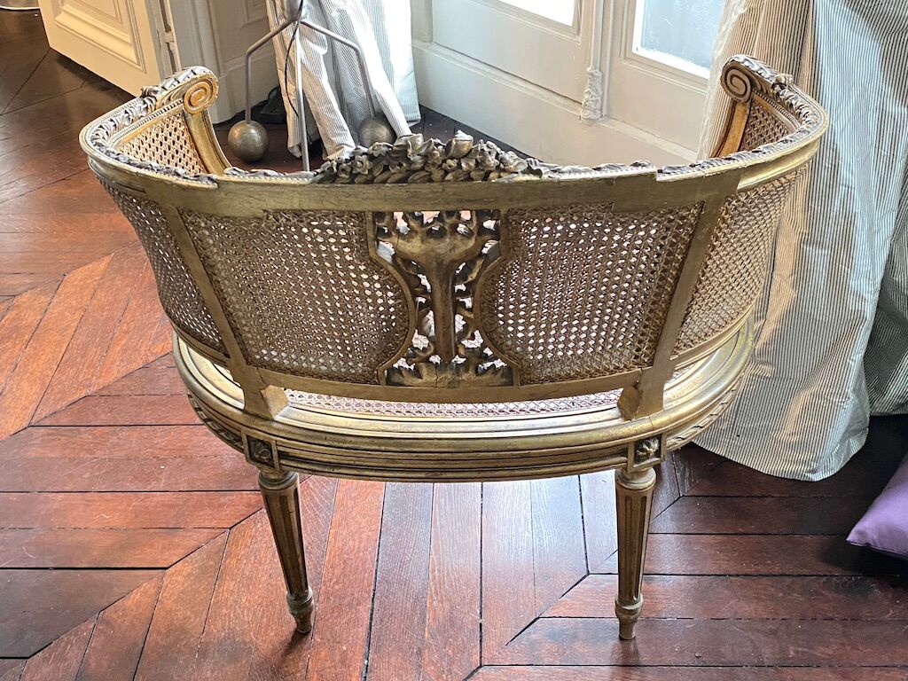 Two-seater Louis XVI
