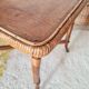 Vintage rattan side table or coffee table – 1960s Riviera style