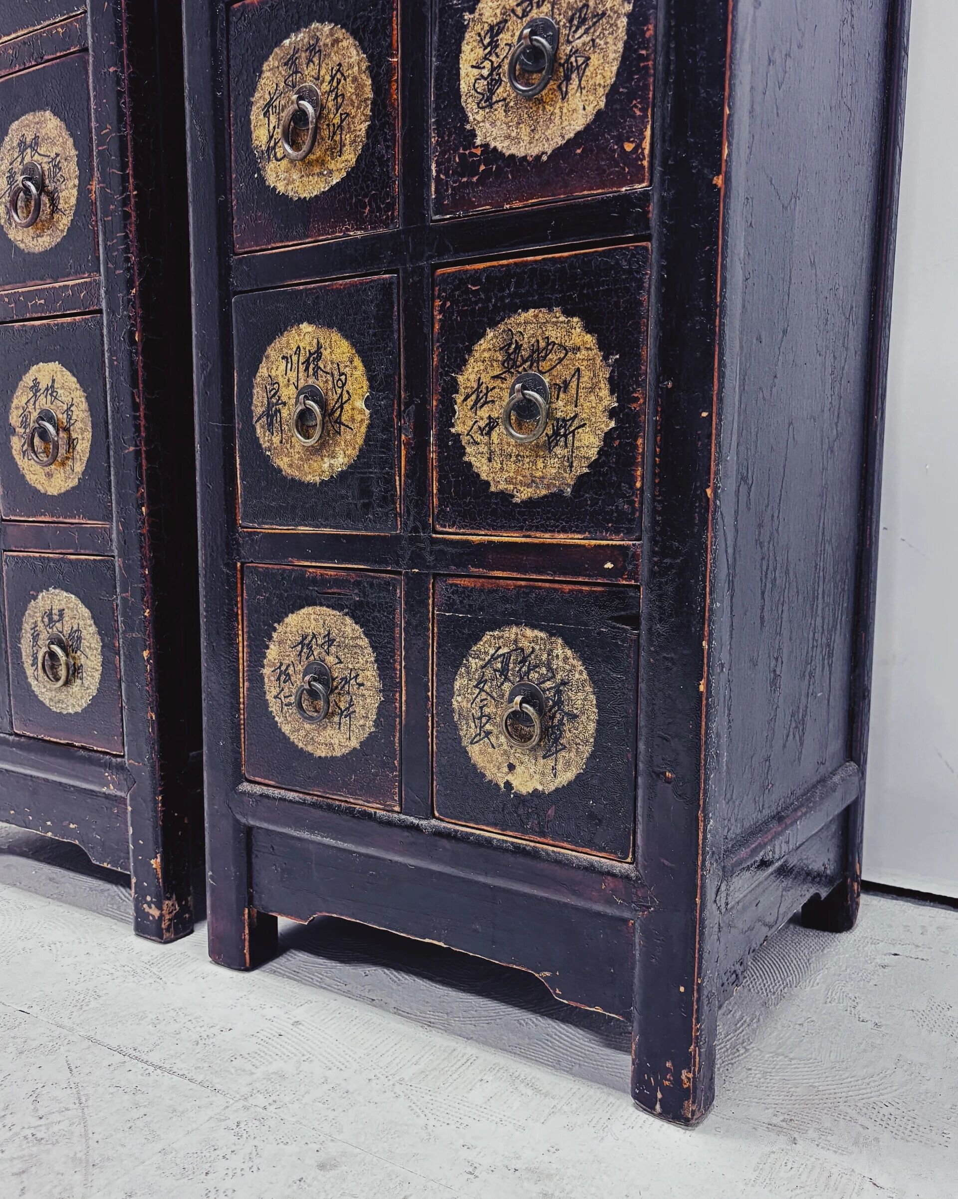 Antique Chinese apothecary cabinet