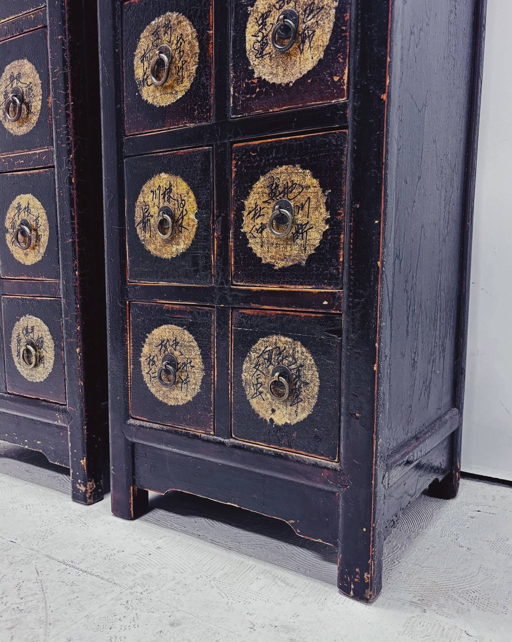 Antique Chinese apothecary cabinet