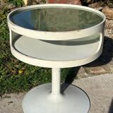 Vintage Space Age 70s Tulip Side Table Opal Mabel