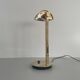 Large modernist desk lamp in brass by Hillebrand, 1960s, Germany.