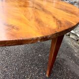Oval farmhouse table 130 cm