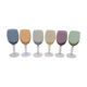 Set de 6 verres couleur