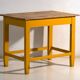 Antique painted pine kitchen table – Central Europe, circa 1920