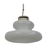 Midcentury Glass Pedant by Napako, 1960s