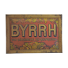 Byrrh quinquina metal plate