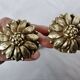 Brass tieback hook, curtain accessory, flower decor