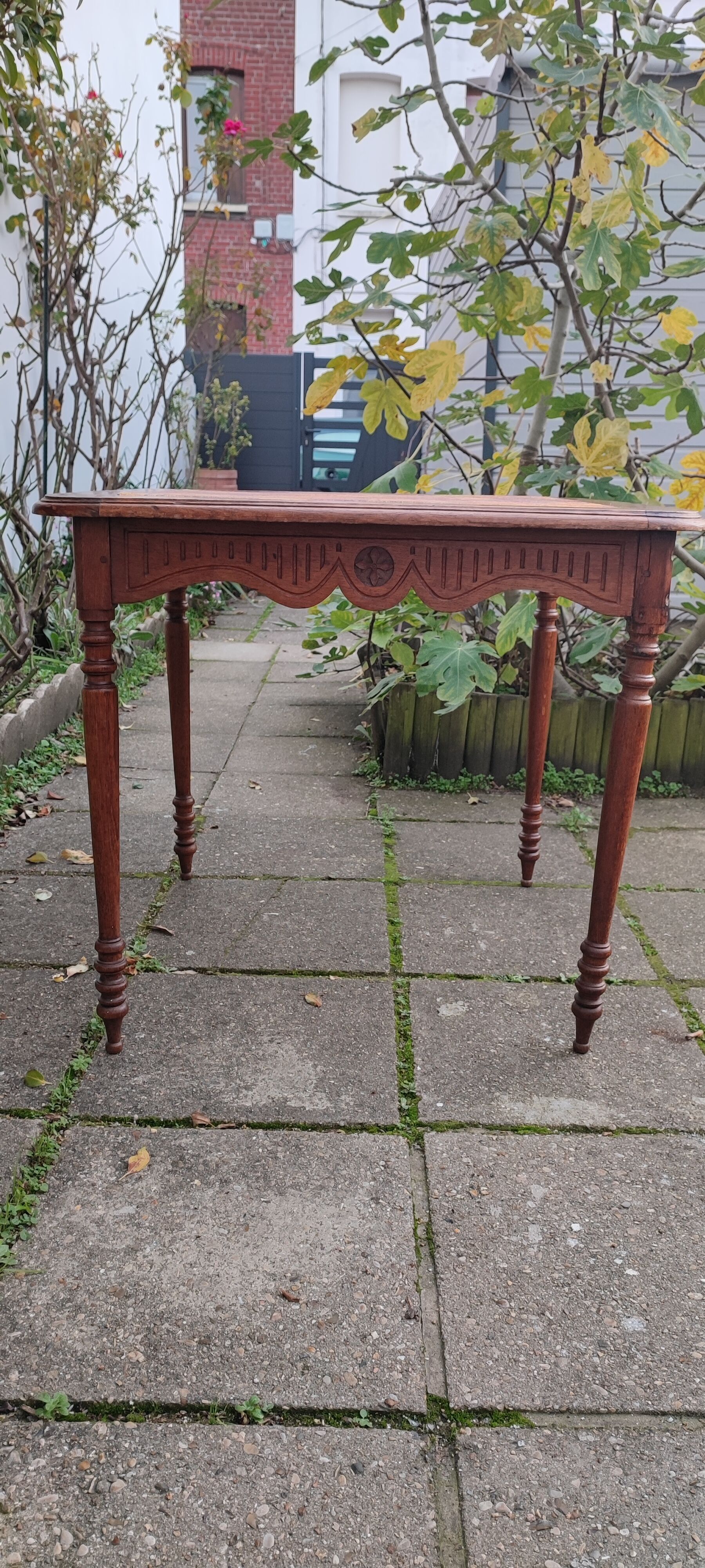 Early 20th century bridge table