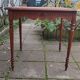 Early 20th century bridge table