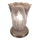 Lampe aux chevaux en plexiglass dans le goût de Lalique