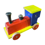 Locomotive bois ancien jouet