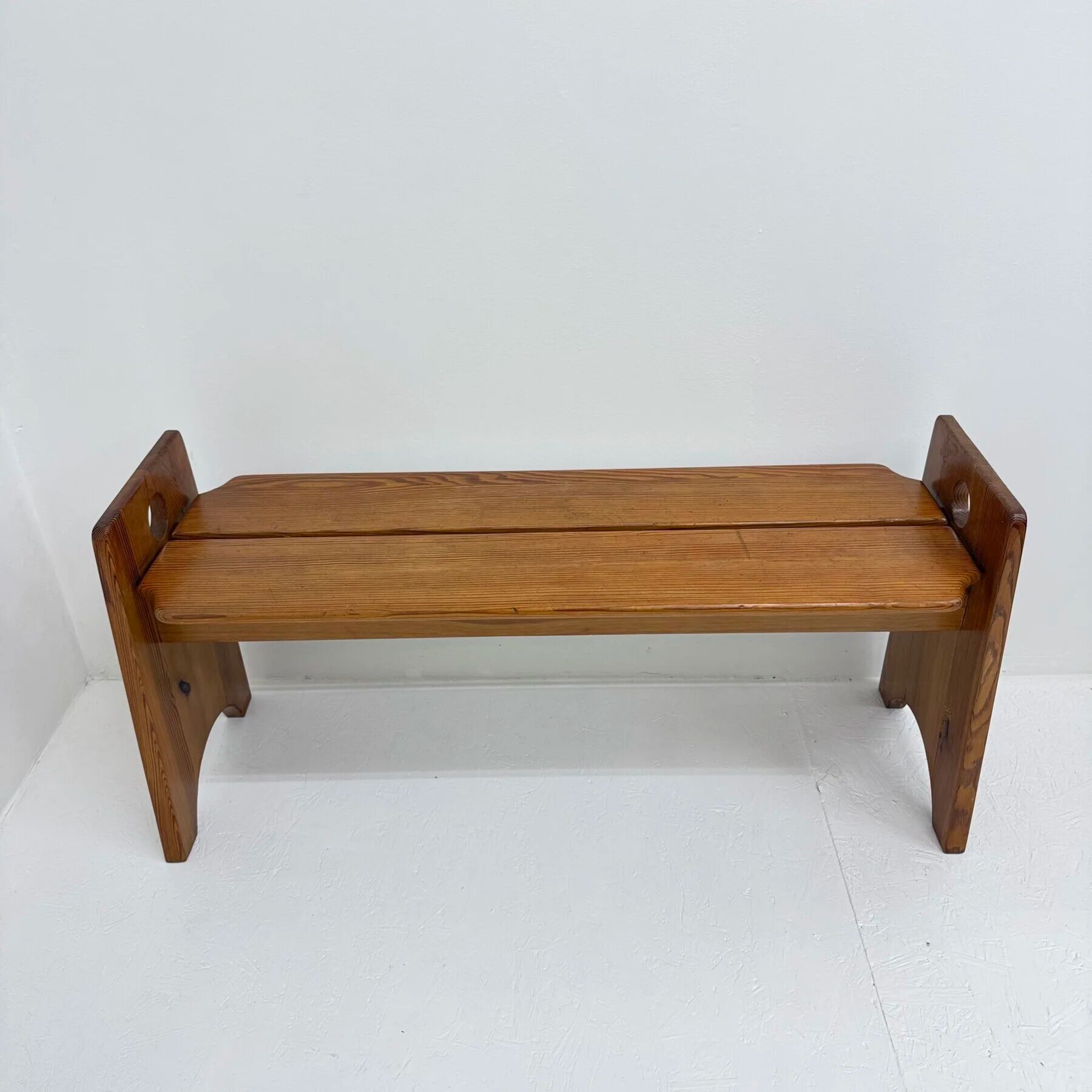 Mid-century modern bench by Gilbert Marklund for Furusnickarn AB, 1960s