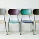 Chaises d'école, lot de 4