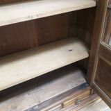 Library display case H234 walnut 19th century