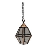 Lanterne hexagonale en supension