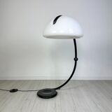 60s vintage black Serpente floor lamp by Elio Martinelli for Martinelli Luce