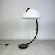 60s vintage black Serpente floor lamp by Elio Martinelli for Martinelli Luce