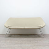 Allermuir Open sofa in beige fabric