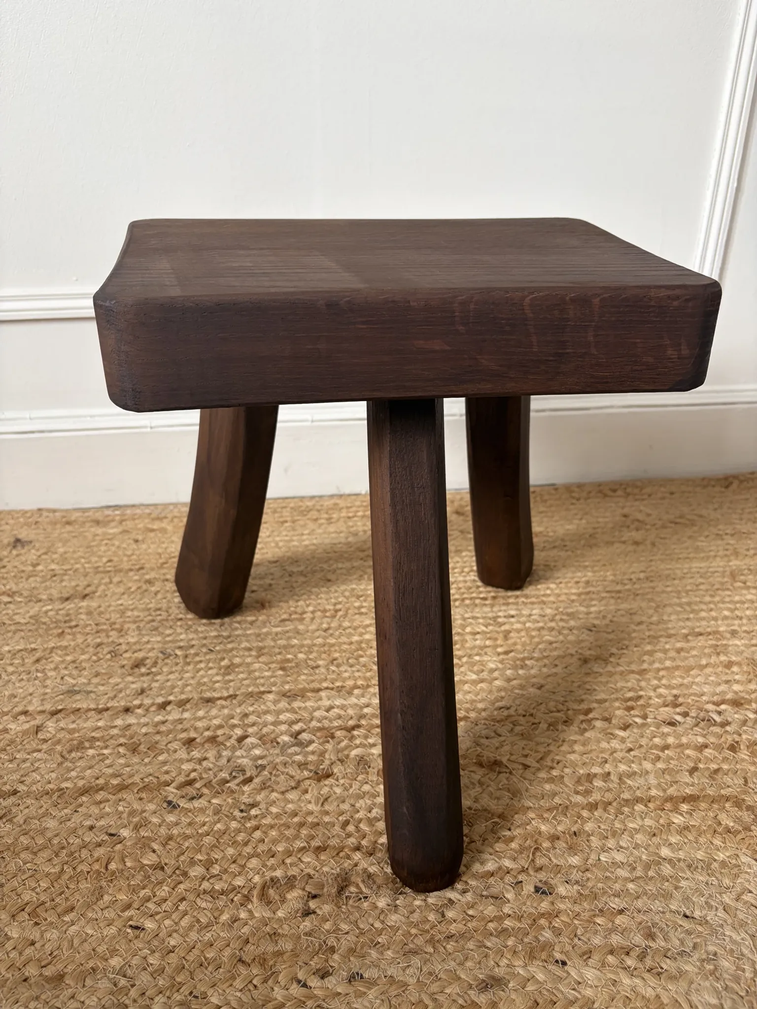 Brutalist tripod stool