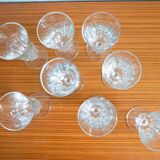 Set of 8 champagne flutes