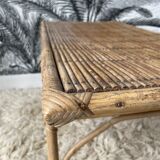 Rattan coffee table 1960