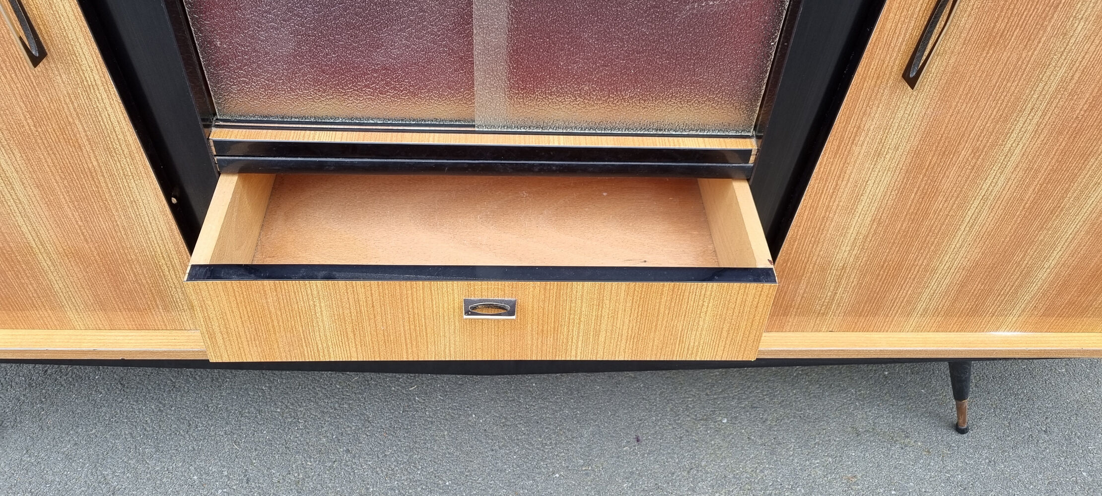 Low buffet in a formica rockabilly, vintage, 50s