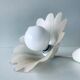 Suspension fleur en verre