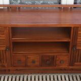 Low buffet in exotic wood