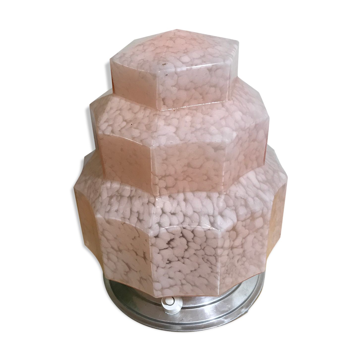 Cathedral lamp to pose art deco