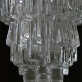 Glashütte Limburg hanging lamp, 60s