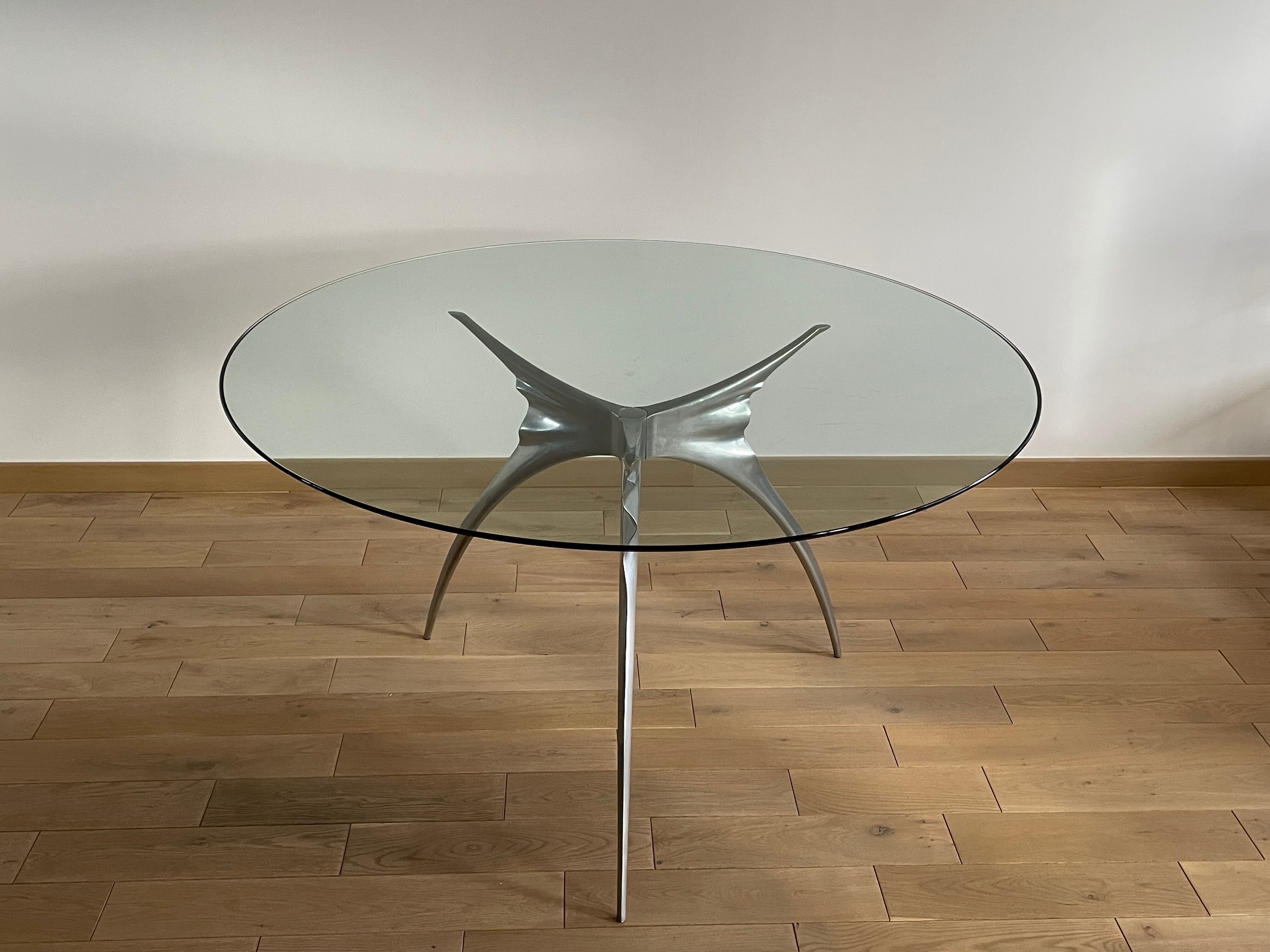 Table ronde Water par Bernard Dequet, 1970