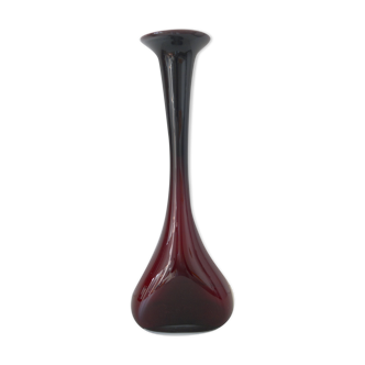 Large Vase 47 cm blown crystal glass