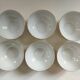 6 bols en porcelaine de Vierzon